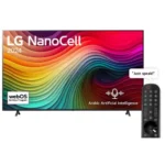 إل جي شاشة 86 بوصة إل إي دي 4 كاي سمارت وايرلس وال جي مكبر صوت للحفلات 86NANO80T6A - XL7S