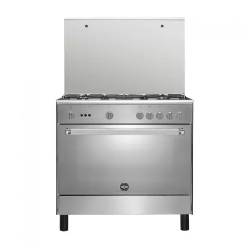 لاجيرمانيا بوتاجاز 5 شعلة 60*90 بالمروحة أمان كامل أستانلس Cooker 9C10GRB1X4AWW