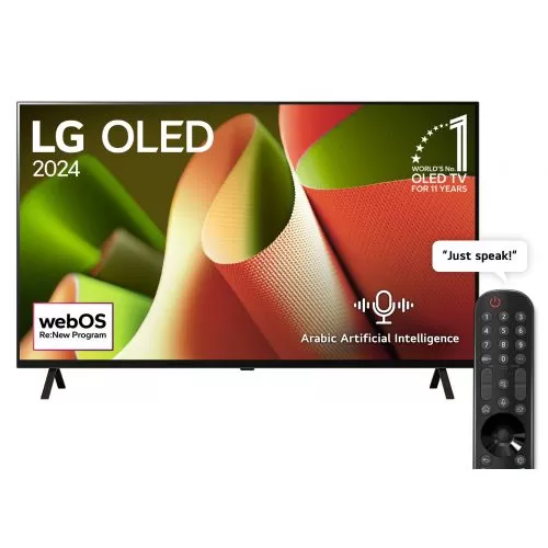 إل جي شاشة 55 بوصة اوليد فور كيه سمارت ماجيك ريموت OLED55B46LA