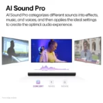 ⁦إل جي ساوند بار ميجا باور 800 وات SH7Q⁩ - الصورة ⁦3⁩