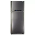 شارب ثلاجة 2 باب بسعة 450 لتر نوفروست لون استانلس بشاشة ديجيتال SJ-PC58A(ST)