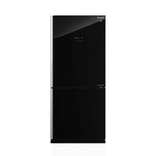 شارب ثلاجة انفرتر 558 لتر لون اسود زجاجي SJ-GV73J-BK