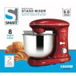⁦سمارت عجان ستاند 1800 وات 9 لتر لون احمر SBM8808R⁩ - الصورة ⁦5⁩