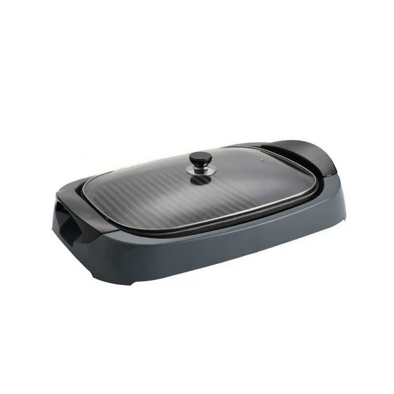 kenwood-health-grill-hg-230- فريش شواية كهربائية 2000 وات من فريش رمادي MKG300 - الصورة 1
